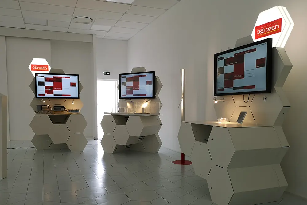 Interactive showroom installation